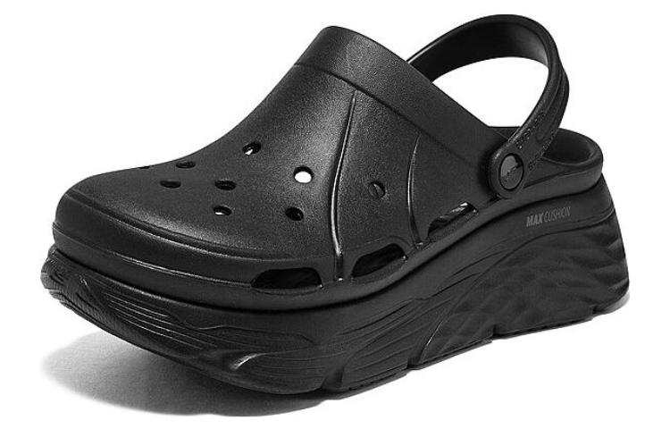 (WMNS) Skechers Max Cushioning 'Black' 111127-BBK