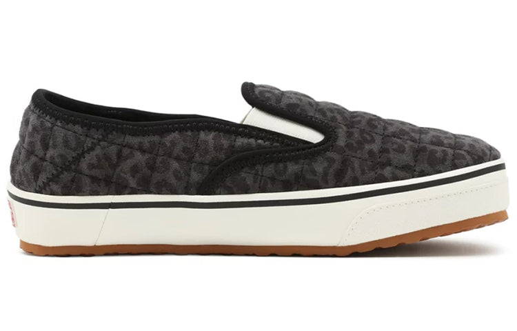 Vans Unisex Cheetah Slip-Er 2 Low-Top Sneakers Black/White VN0A4UWOA68