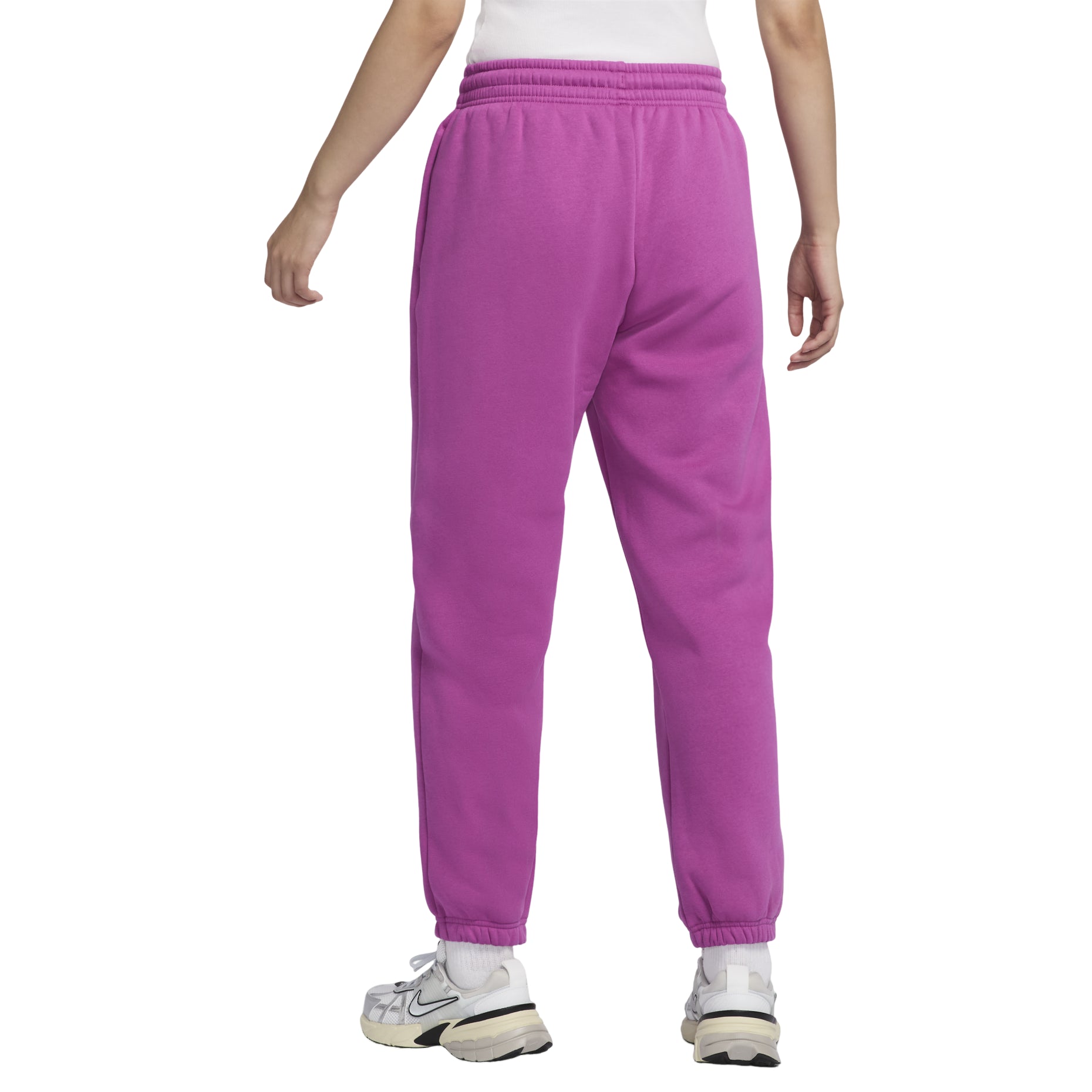 (WMNS) Nike Sportswear Phoenix Fleece High-Waisted Pants 'Hot Fuchsia' FZ5997-518