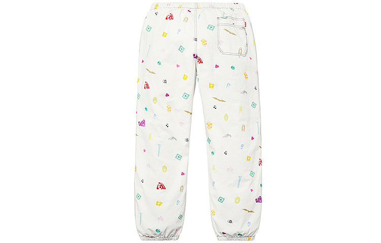 Supreme SS19 Deep Space Skate Pant Casual Pants Unisex White SUP-SS19-10293
