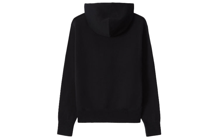 (WMNS) KENZO Tiger Head Embroidered Alphabet Hoodie Black FA62SW8714XJ-99