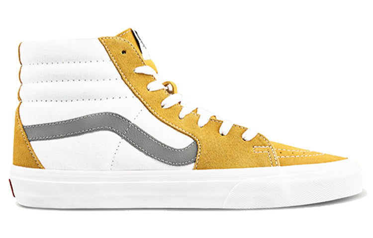 Vans SK8-HI White Yellow Unisex 'White Yellow' VN0A4BV622L