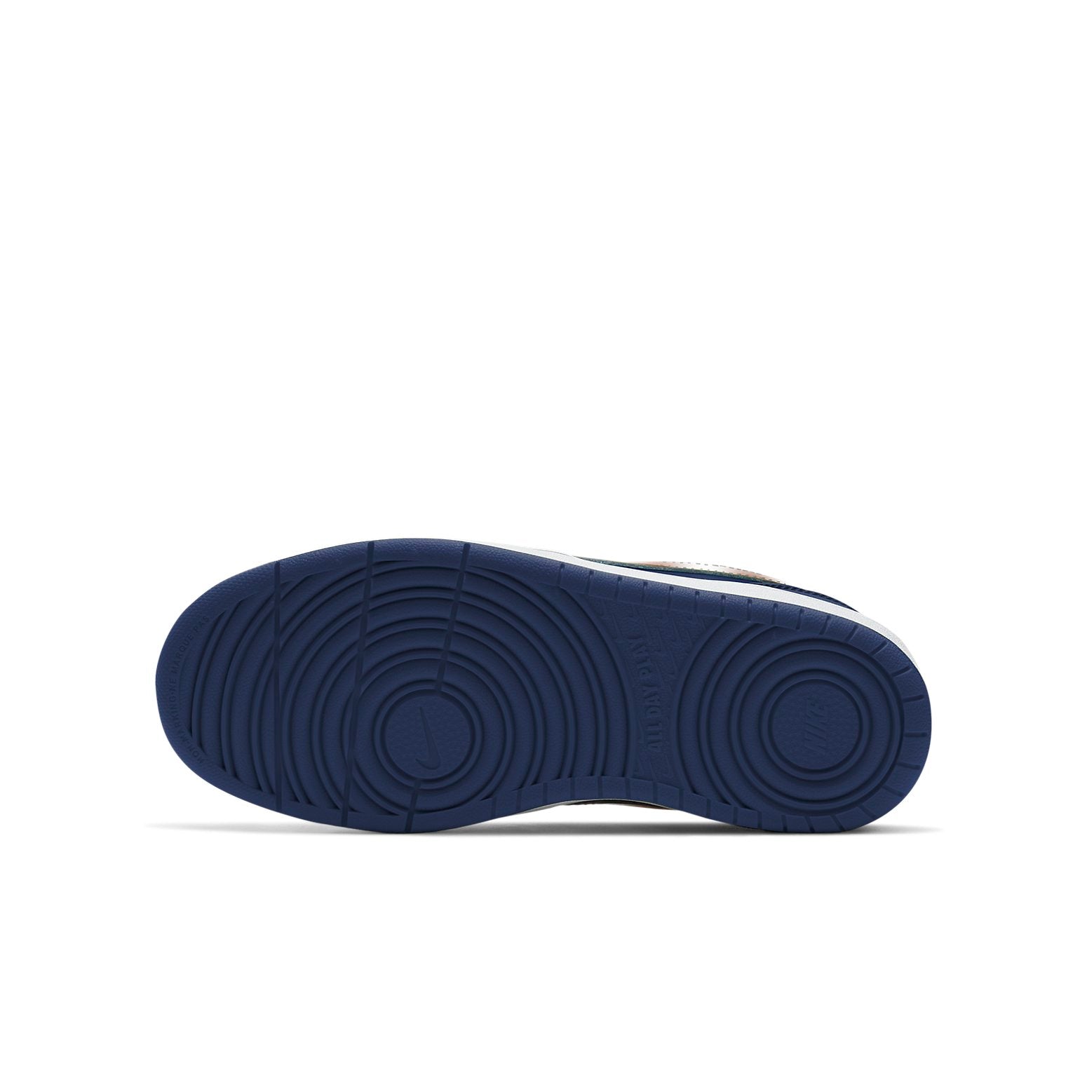 (GS) Nike Court Borough Low 2 'Navy Copper' BQ5448-401