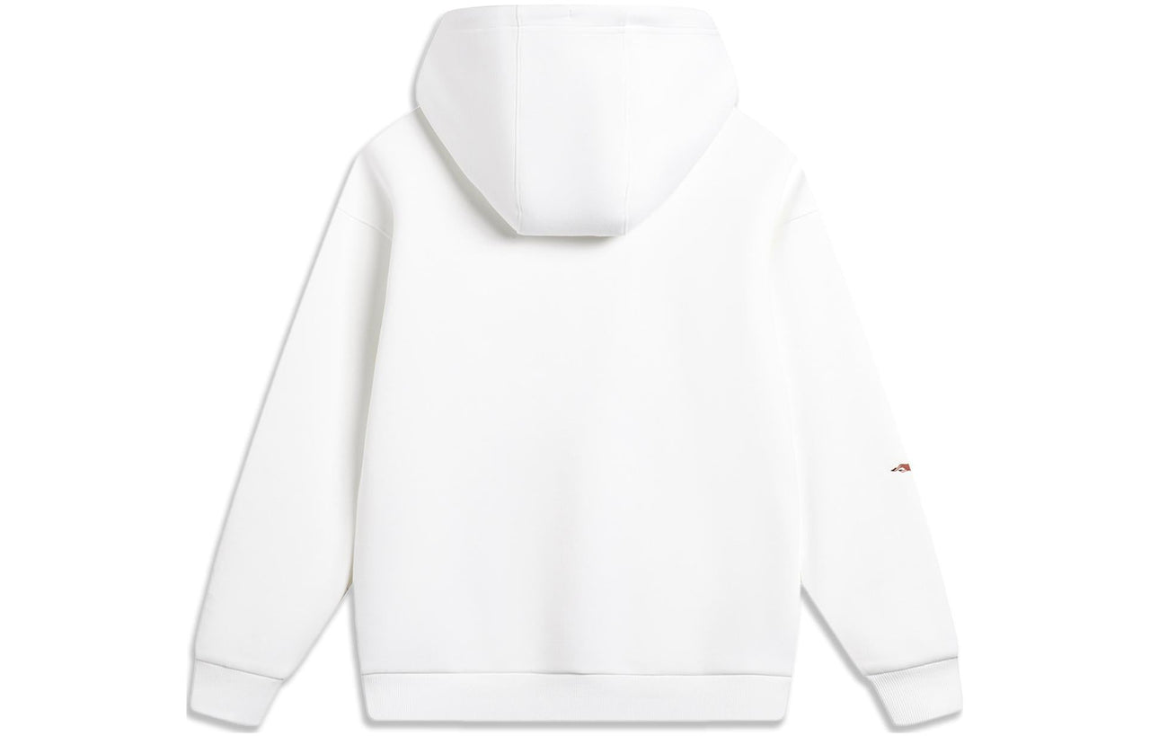 Li-Ning Chinese Culture Horse Graphic Hoodie 'White' AWDTE21-1