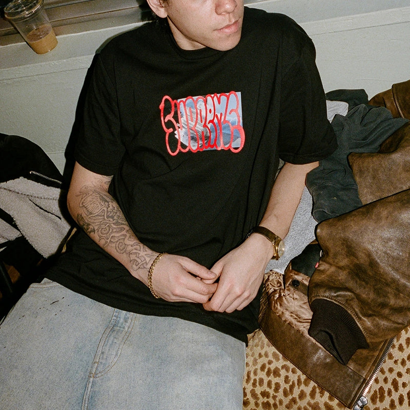 Supreme Payment T-Shirt 'Black Red' SUP-FW23-249