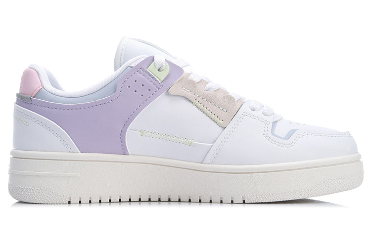 (WMNS) Li-Ning Tianji 'White Purple' AGCP362-12