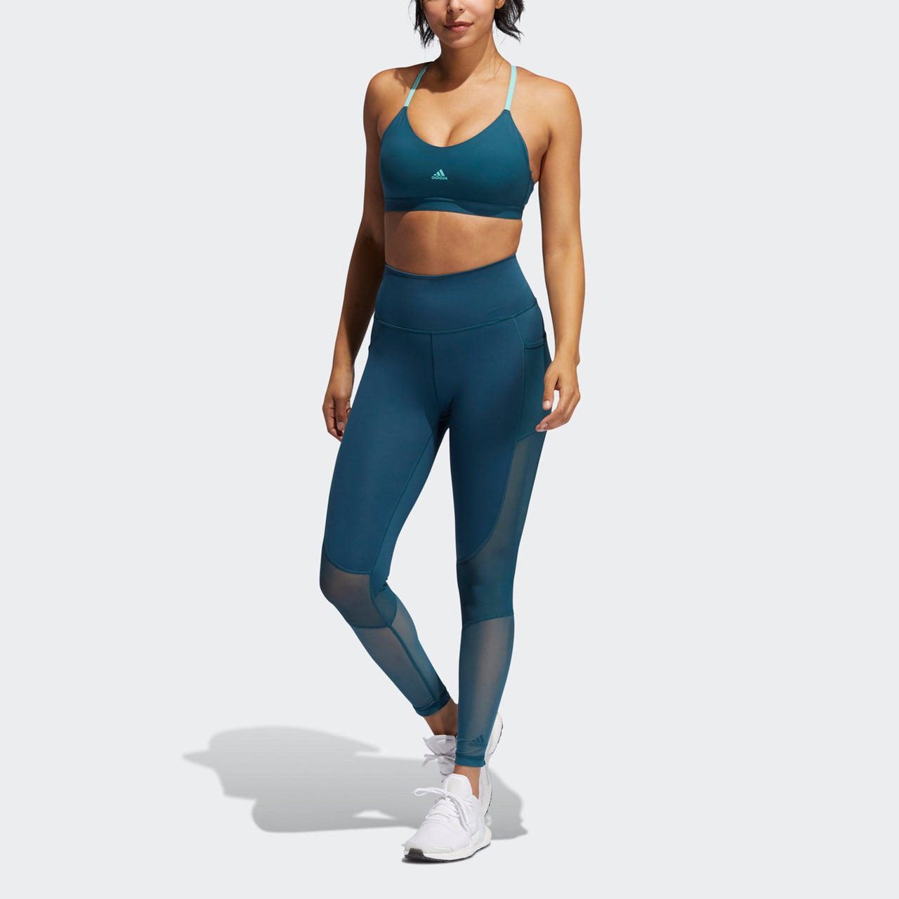 (WMNS) adidas Bt 2.0 Sumr 78t Fitness Pants Green GL0595