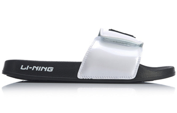 Li-Ning Slipper Sandals Black/White AGAQ003-1