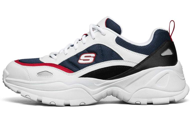 Skechers Kozmiks Running Shoes White/Red/Blue 888001-WNV