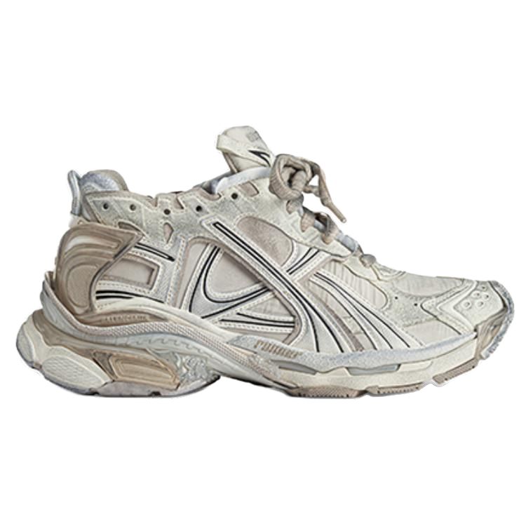 (WMNS) Balenciaga Runner Sneakers 'Beige Nylon Suede-Like Fabric' 772767W3RNY9797