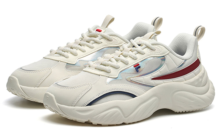 (WMNS) FILA FUSION Conch Sneakers 'Cream White' T12W217303FWC