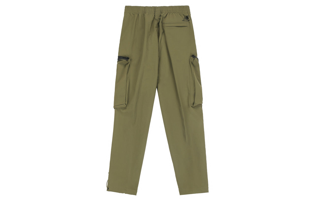 New Balance Casual Lifestyle Cargo Pants 'Olive Green' AMP21363-NTD