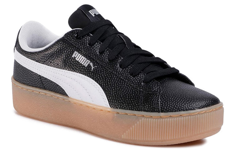 (WMNS) PUMA Vikky Platform 'Black Gum' 366805-02