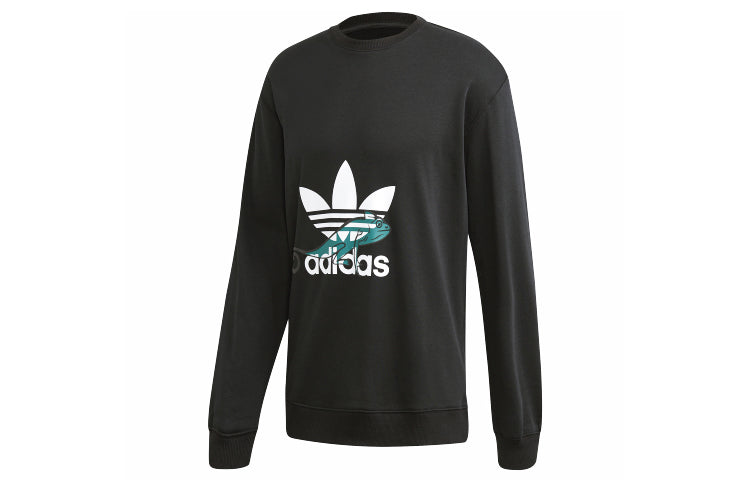 adidas originals Sweatshirt Print Men Black FM3701