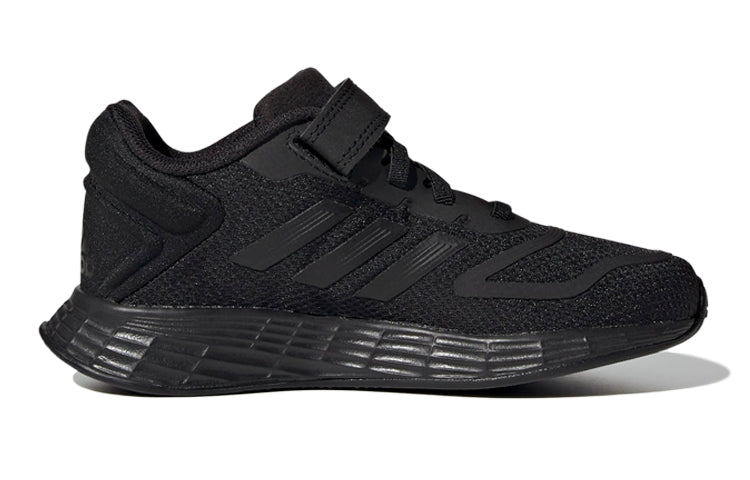 (GS) adidas Duramo 10 Elastic Lace 'Triple Black' GZ0637