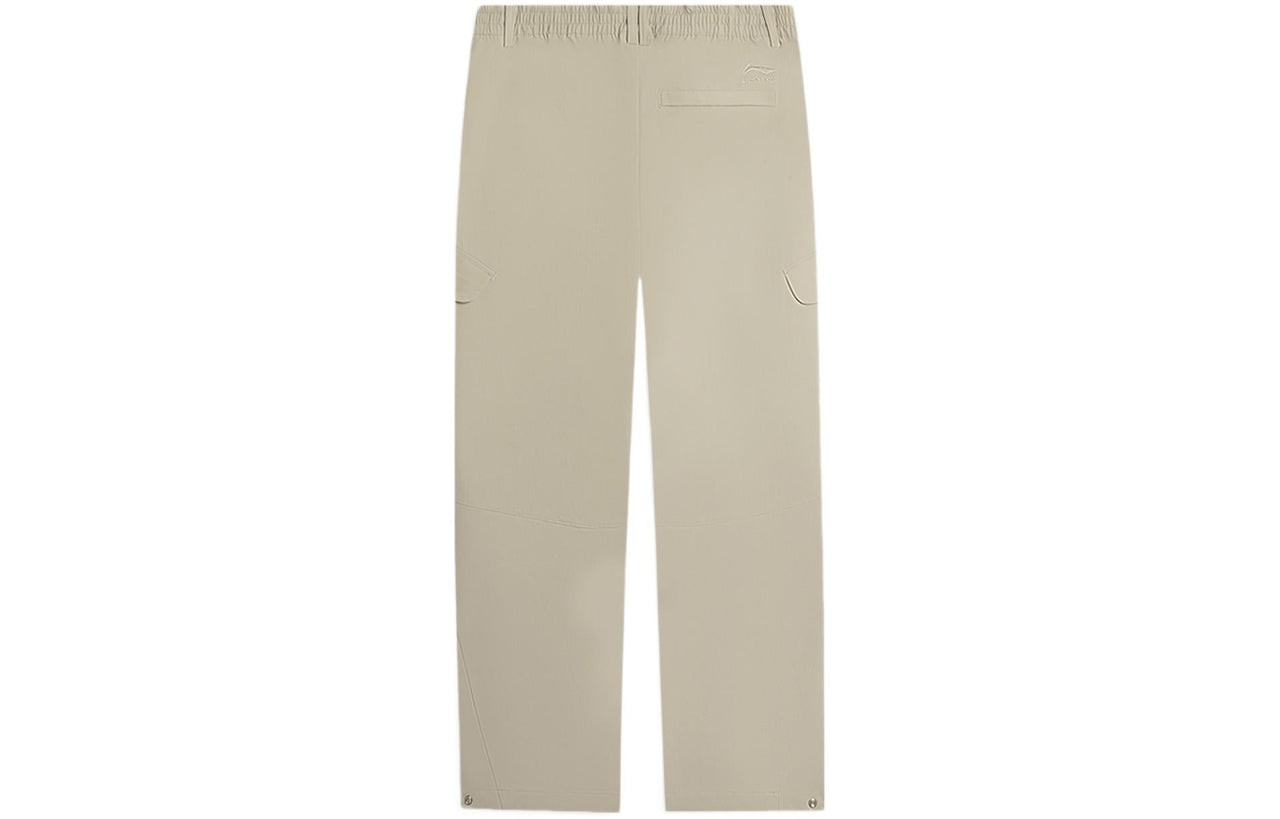 Li-Ning Classic Cargo Pants 'Beige' AKXSB41-2