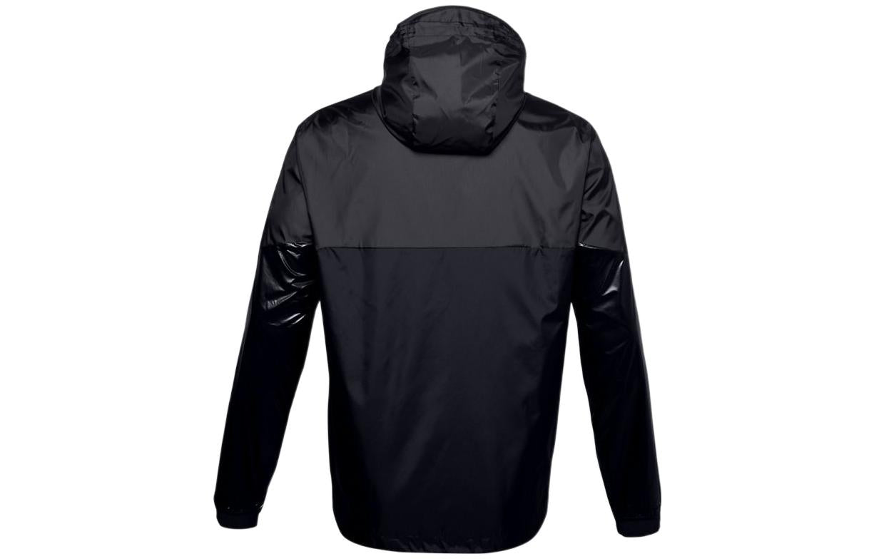 Under Armour Recover Legacy Hoodie Jacket 'Black Purple' 1353370-590