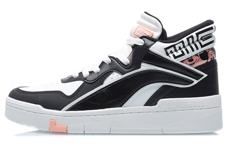 (WMNS) Li-Ning Superwave Mid x Disney 'Black White' AGCQ238-2