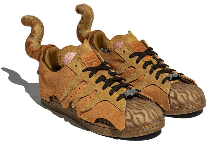 adidas Melting Sadness x adidas originals Superstar 2022 CNY 'Brown Orangeyellow' HP8722