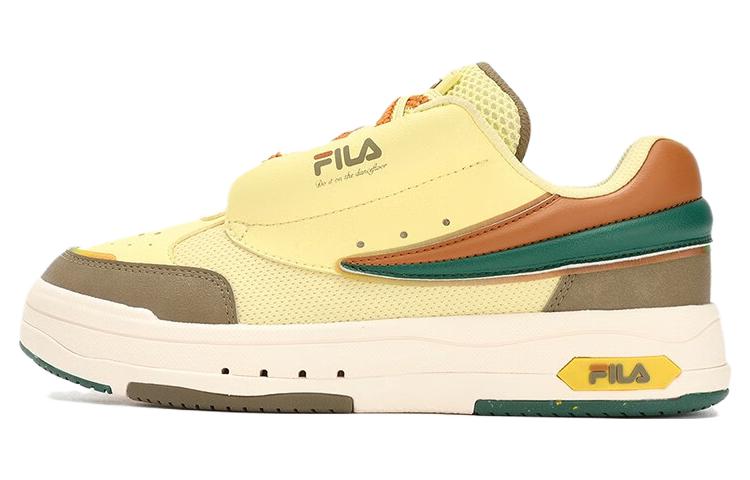 (WMNS) FILA MIX Casual Skate Shoes 'Yellow Orange Green' F12W324203F-CC