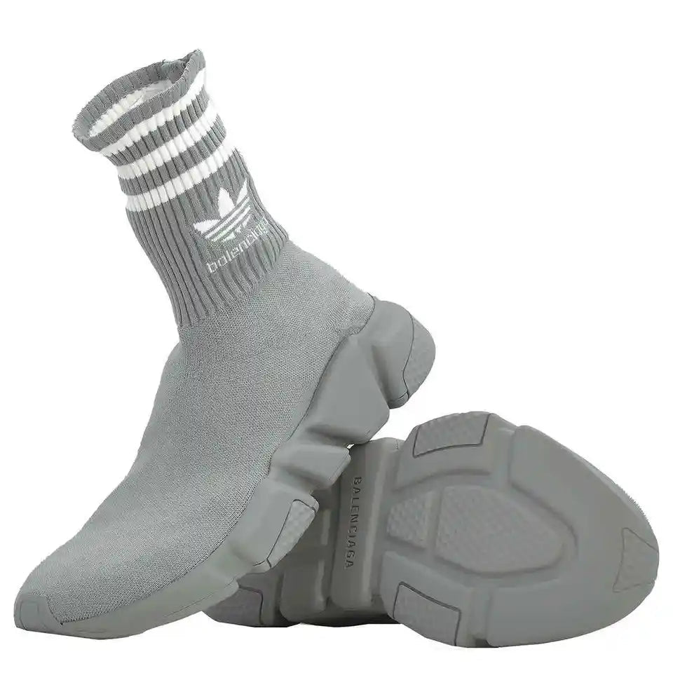 (WMNS) Balenciaga x adidas originals Speed 1.0 Sneakers 'Grey' 717589WBDV11590