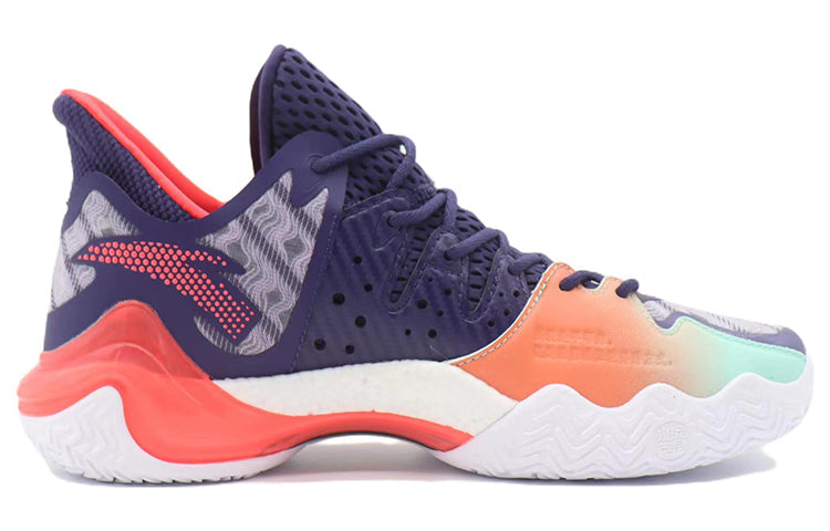 ANTA Shock Wave 4 'Purple Green Red' 112231106-6