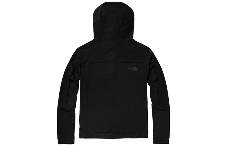 (WMNS) THE NORTH FACE Outdoor hygroscopic Breathable Knit Hoodie Black 4N8P-JK3