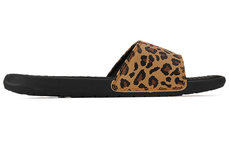 (WMNS) PUMA Cool Cat Sports Leopard Slipper Black 373844-01