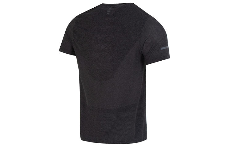 Under Armour Seamless Stride Short Sleeve 'Black' 1375692-001
