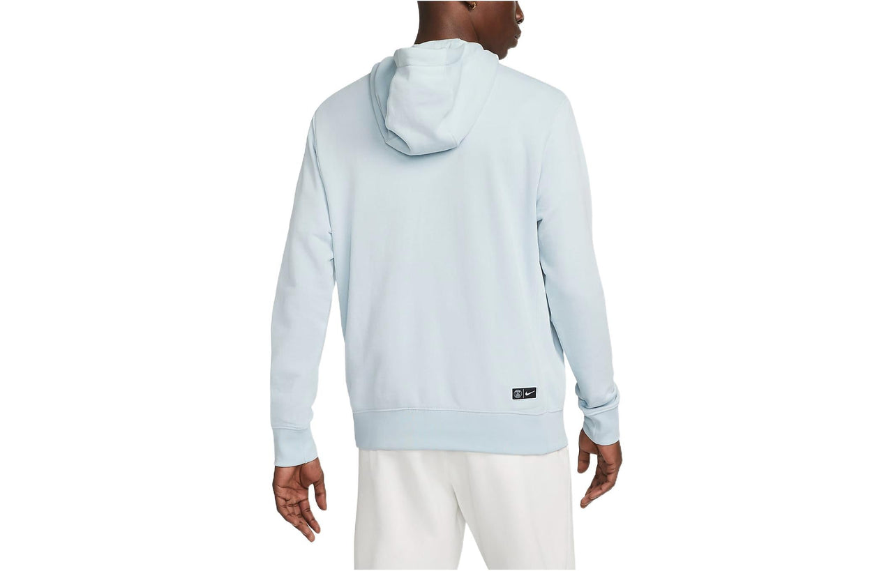 Nike Paris Saint-Germain French Terry Football Hoodie 'Blue' DN1317-471
