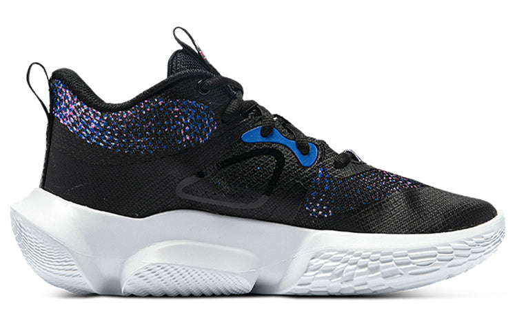 (WMNS) Under Armour Flow Breakthru 3 'Black Blue Multi-Color' 3025603-002