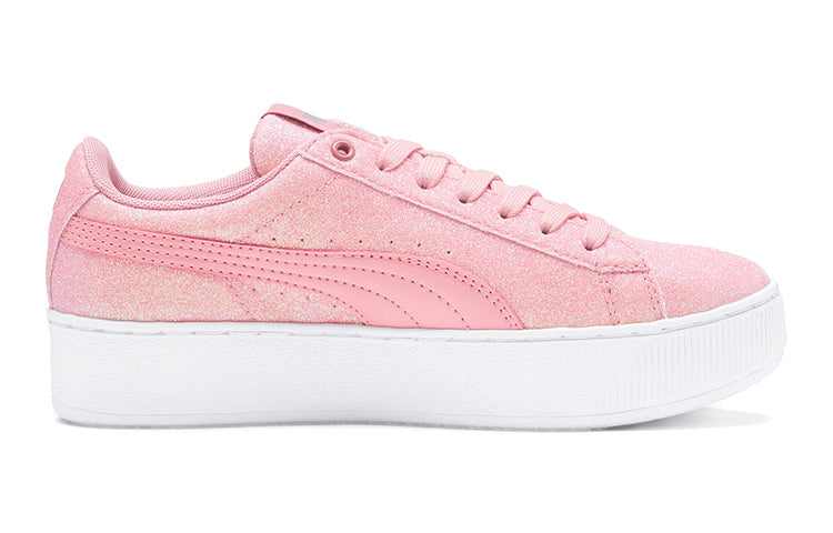 PUMA Vikky Platform Glitz Jr Sneakers Pink 366856-07