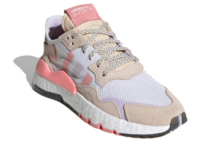 (WMNS) adidas Nite Jogger 'White Glory Pink' FX7459