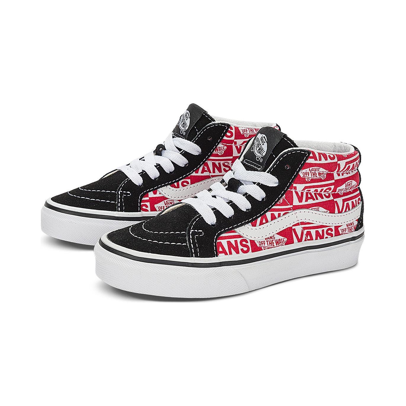(PS) Vans Sk8-Mid Reissue 'Red White Black' VN000BVPBRR