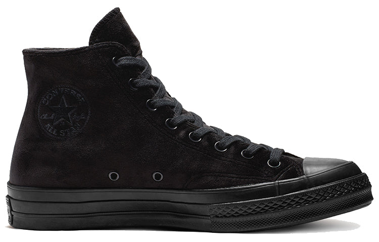 Converse Chuck 70 High Velvet 'Triple Black' 165170C