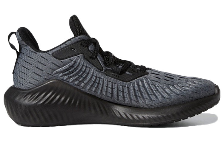 (GS) adidas Alphabounce Plus 'Core Black Grey' EF0944