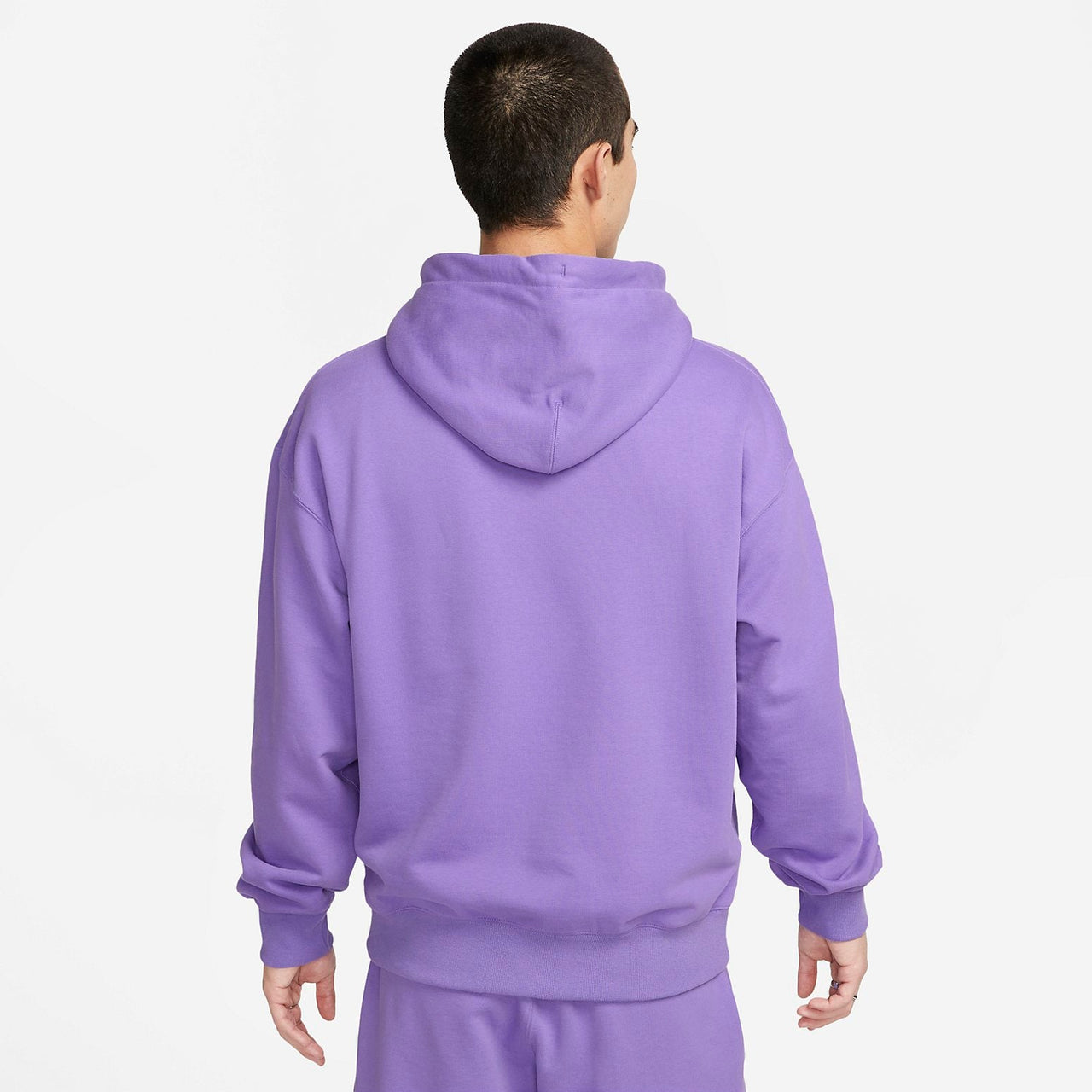 Nike Solo Swoosh French Terry Pullover Hoodie 'Purple' DX0814-567