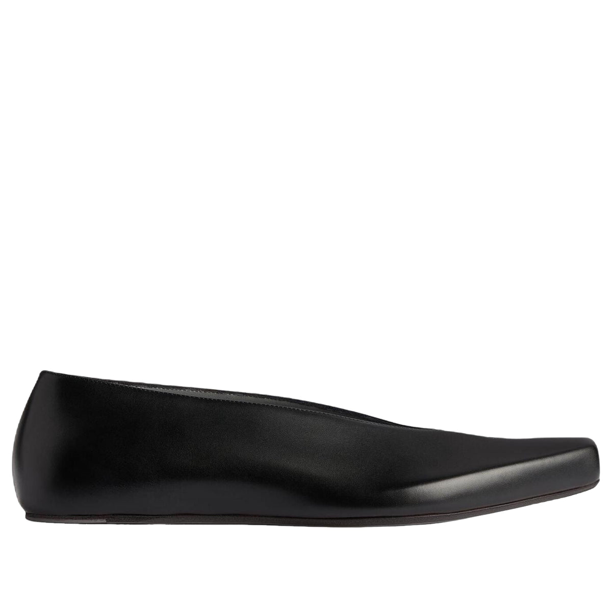 (WMNS) Balenciaga Duchesse Ballerina Flat 'Black' 869870WCEX01000