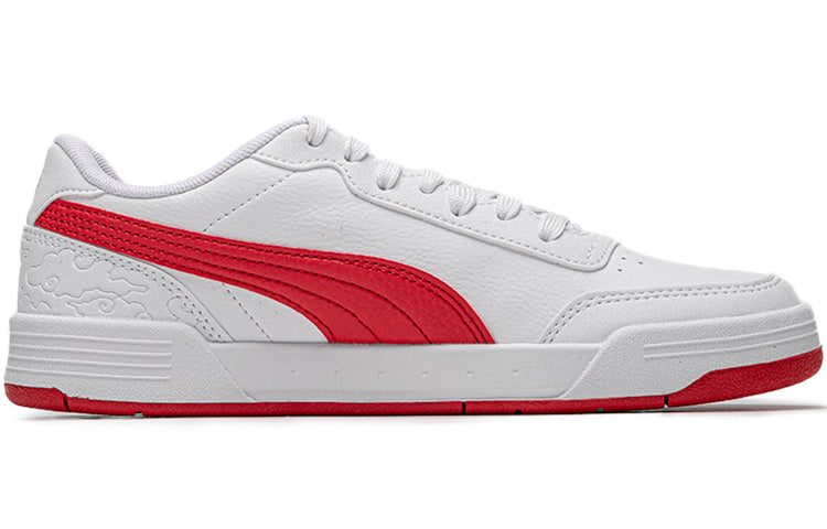 (WMNS) PUMA Caracal Celestial Sneakers White/Red 381919-01