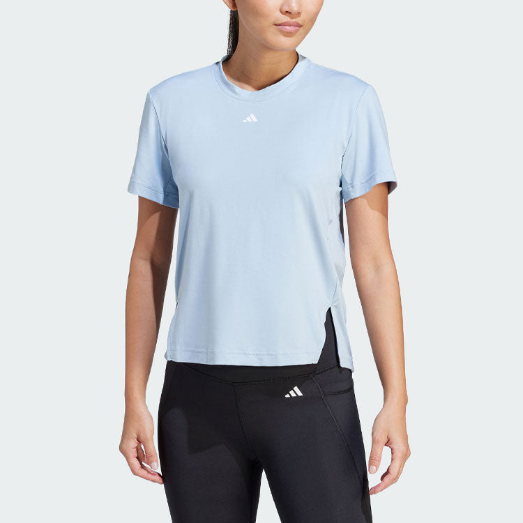 (WMNS) adidas Versatile Tee 'Blue' IL1366