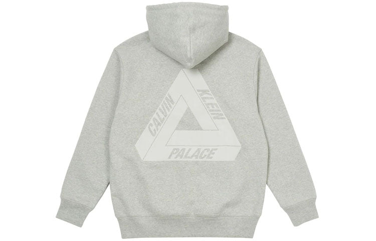 Palace X Calvin Klein Tri-Ferg Hood Light 'Grey' 40315UC-B10