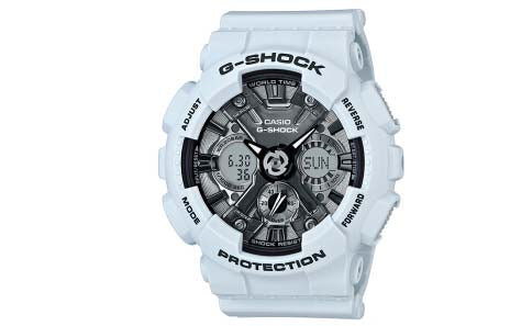 CASIO G-Shock Analog-Digital 'White' GMA-S120MF-2APR