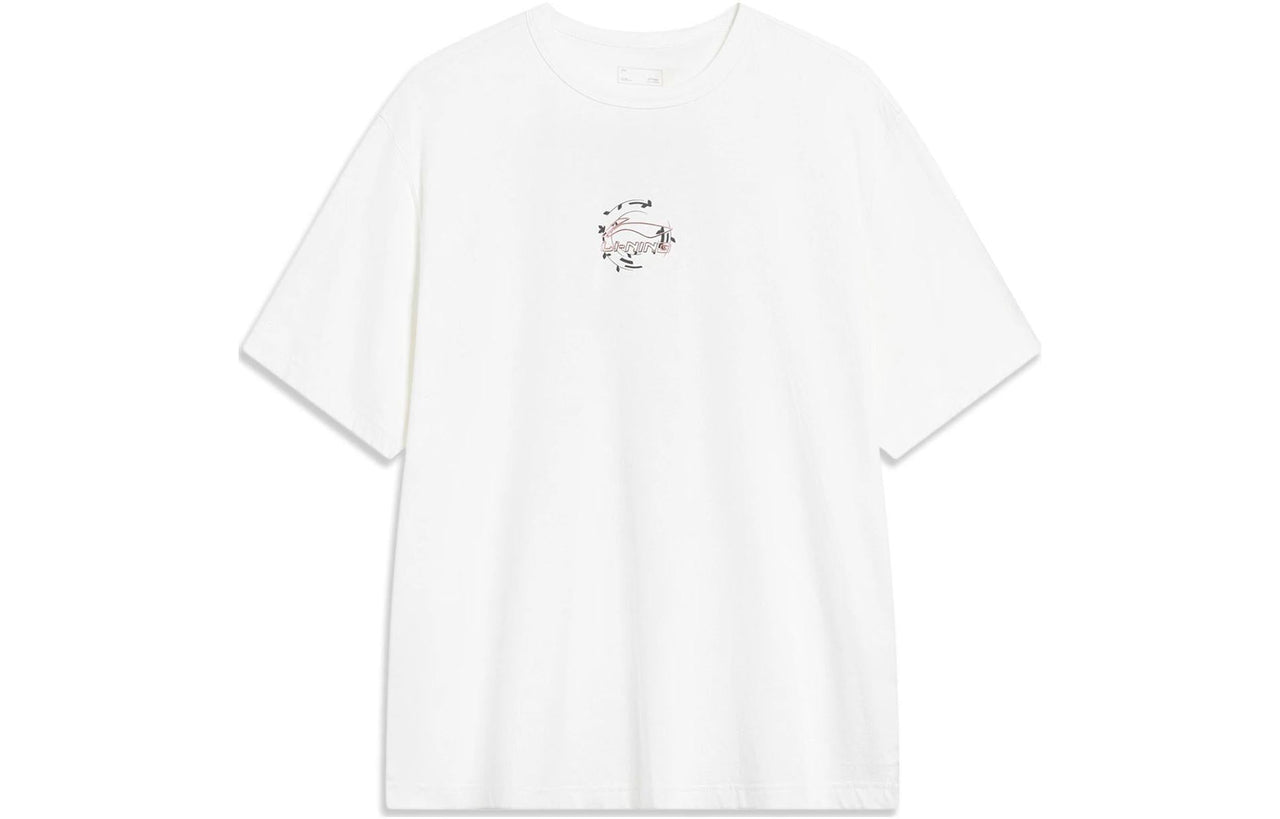 Li-Ning Sports Classic Short Sleeve T-shirt 'White' AHST447-2