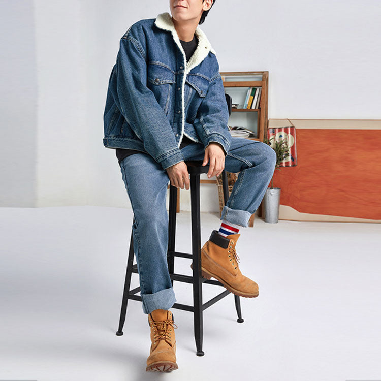 Levis Single-breasted Denim Jacket Blue 28814-0001