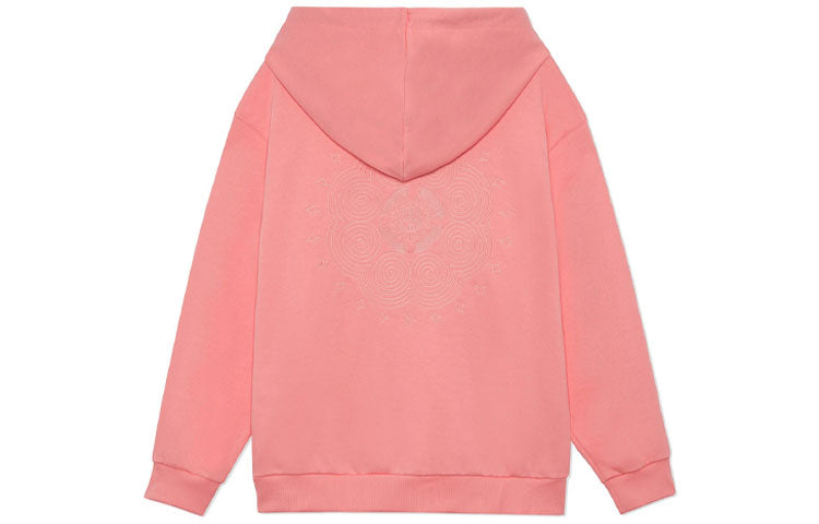 Li-Ning Stylish Loose Hoodie 'Pink' AWDS220-6