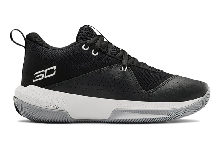(GS) Under Armour Sc 3zer0 IV Low-Top Black 3023918-001