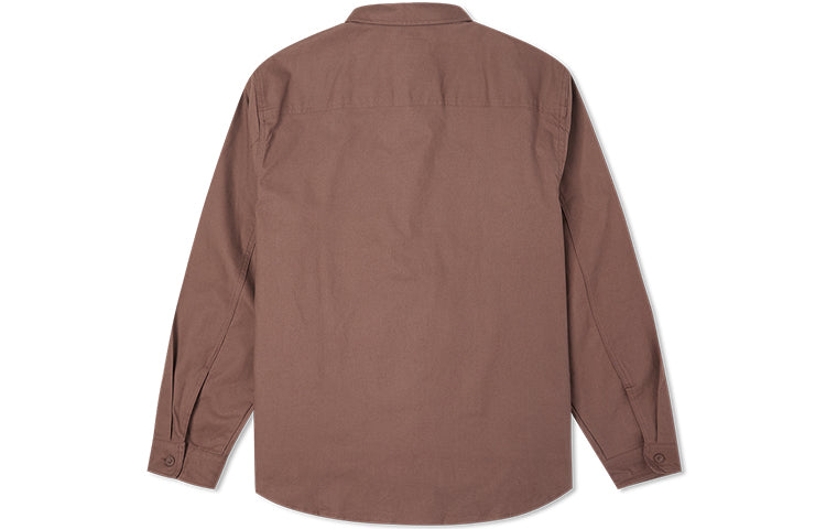 Converse Carpenter Pocket Button Down Long Sleeve Shirt 'Brazil Nut' 10022950-A04