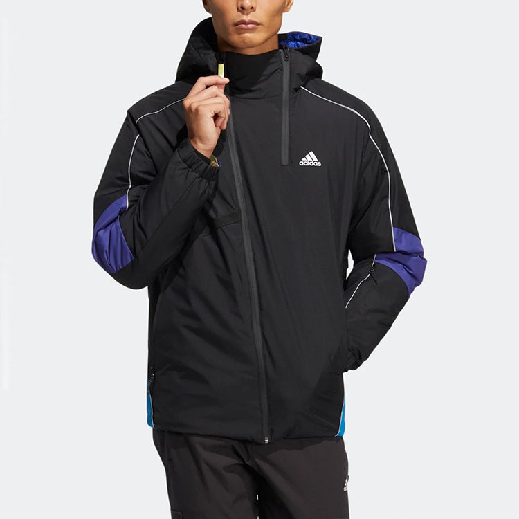adidas Outdoor Sports Hooded Down Jacket 'Royal Blue' HC0279