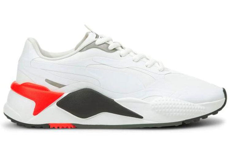 PUMA Rs-G Grey Golf Shoes White/Black/Red 193826-08