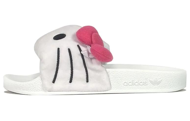 (WMNS) adidas Originals X Hello Kitty Adilette Slides 'White' IG8419